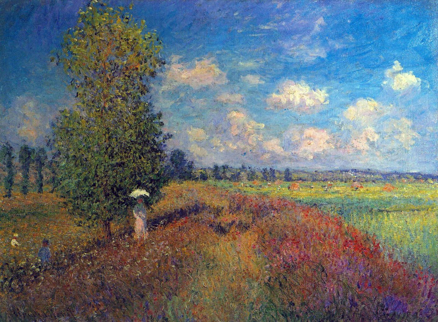 monet campo di papaveri